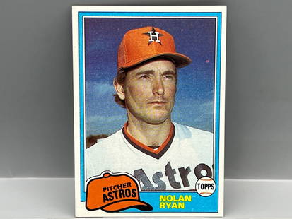 1981 Topps Nolan Ryan #240: 1981 Topps Nolan Ryan #240