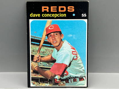 1971 Topps Dave Concepcion RC #14: 1971 Topps Dave Concepcion RC #14