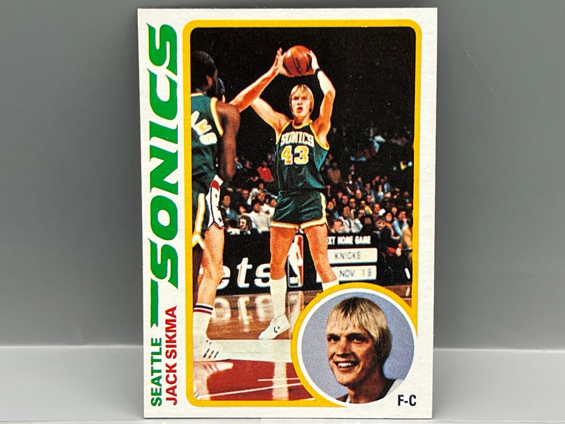 1978-79 Topps Jack Sikma RC #117 (1 of 2)