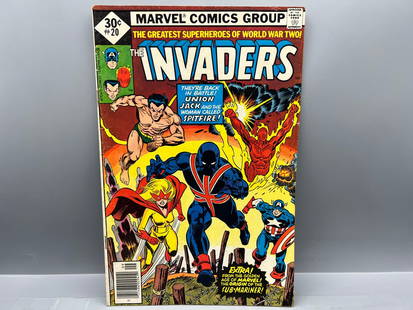 The Invaders #20 - Reprint of 1st Appearance of Sub-Mariner - 1st Appearance of New Union Jack: The Invaders #20 - Reprint of 1st Appearance of Sub-Mariner - 1st Appearance of New Union Jack