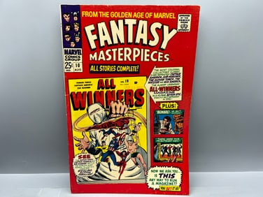 Fantasy Masterpieces #10 - Reprints Origin And 1st Appearance of All Winners Squad From All Winners
