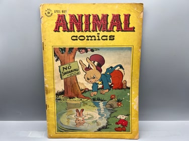 Animal Comics #20 - Walt Kelly Cover and Art - Pogo the Possum