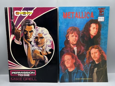 James Bond: Permission To Die #1 & Metallica #2
