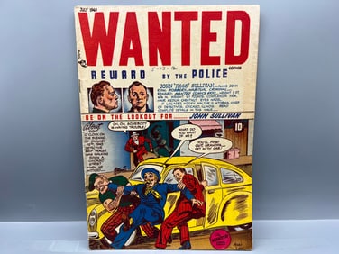 Wanted Comics #14 (1948) - Drug Story
