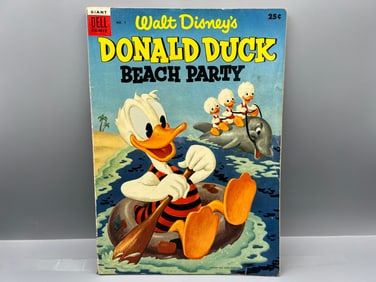 Dell Giant Walt Disney's Donald Duck Beach Party #1