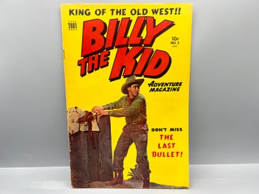 Billy The Kid Adventure Magazine #3 - The Claws of Death story featuring Frank Frazetta Inks