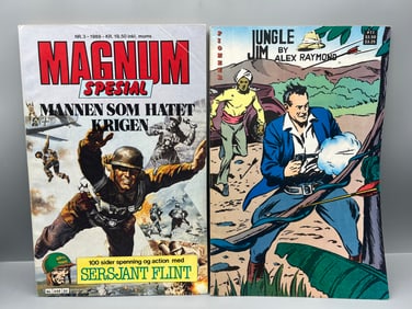 Magnum Spesial #3 (Norwegian Comic) & The Official Jungle Jim #11