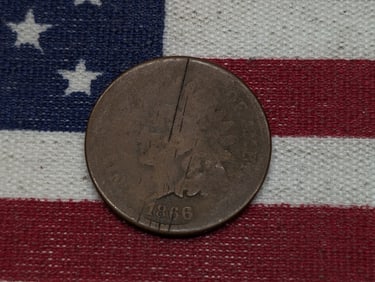 1866 Indian Head Cent