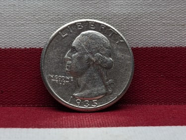 1935-S Washington Silver Quarter