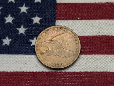 1858 Flying Eagle Cent