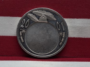 1 Oz. .999 FINE SILVER Angel Designed Round
