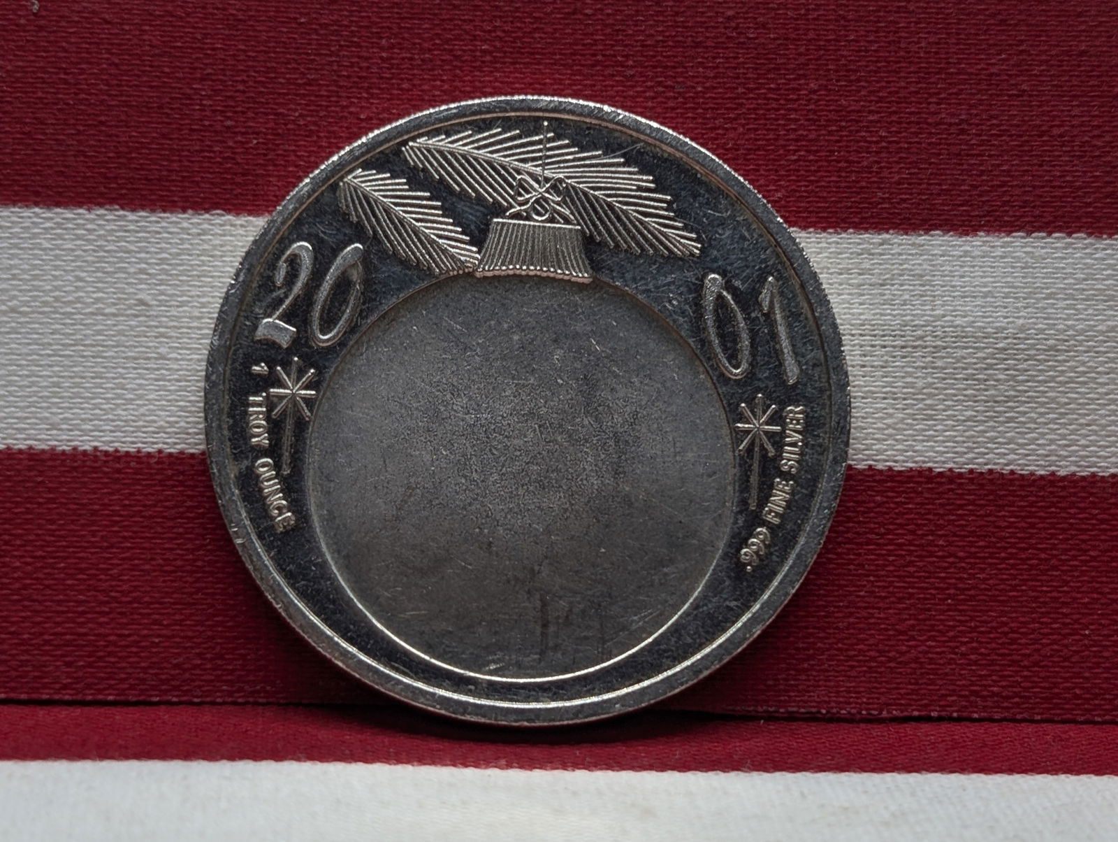 1 Oz. .999 FINE SILVER Angel Designed Round (1 of 2)