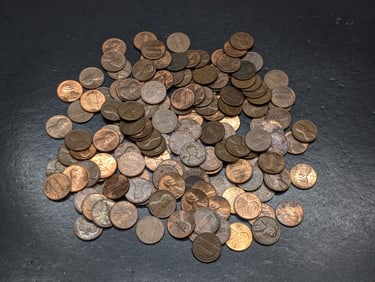 1 Lb. of 1981 & Earlier Copper Lincoln Cents