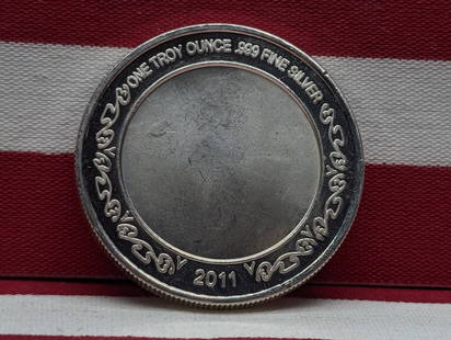 1 Oz. .999 FINE SILVER With Love Happy Mother's Day Designed Round: 1 Oz. .999 FINE SILVER With Love Happy Mother's Day Designed Round