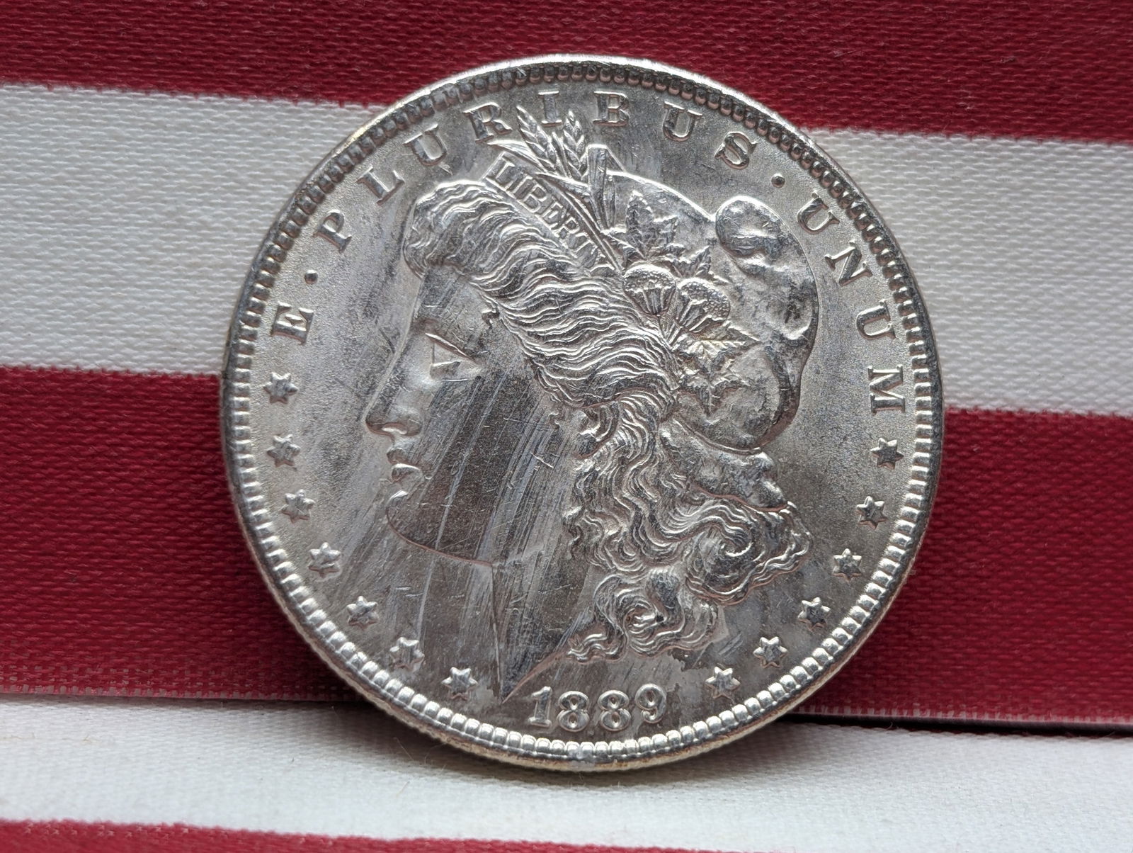 1889 Morgan Silver Dollar: 1889 Morgan Silver Dollar