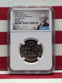 2023-D Eleanor Roosevelt Quarter - NGC MS68 *Early Release*