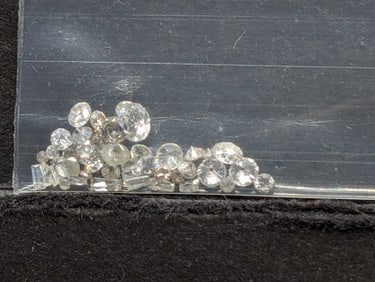 0.77 Ct. Diamond Investment Lot - WONDERFUL Mixed Shape Diamonds!!