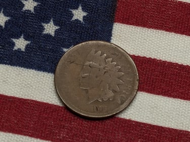 1873 Indian Head Cent