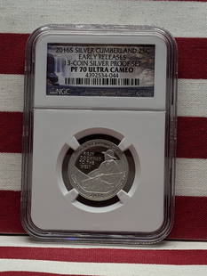 2016-S PROOF Cumberland Gap Silver Quarter - NGC PF70 ULTRA CAMEO *Early Release*: 2016-S PROOF Cumberland Gap Silver Quarter - NGC PF70 ULTRA CAMEO *Early Release*
