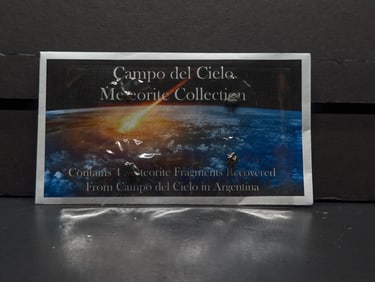 Collection of Meteorites from Campo del Cielo in Argentina - 4 Fragments
