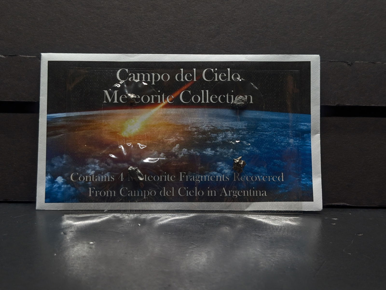 Collection of Meteorites from Campo del Cielo in Argentina - 4 Fragments: Collection of Meteorites from Campo del Cielo in Argentina - 4 Fragments