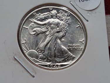 1942 Walking Liberty Half Dollar