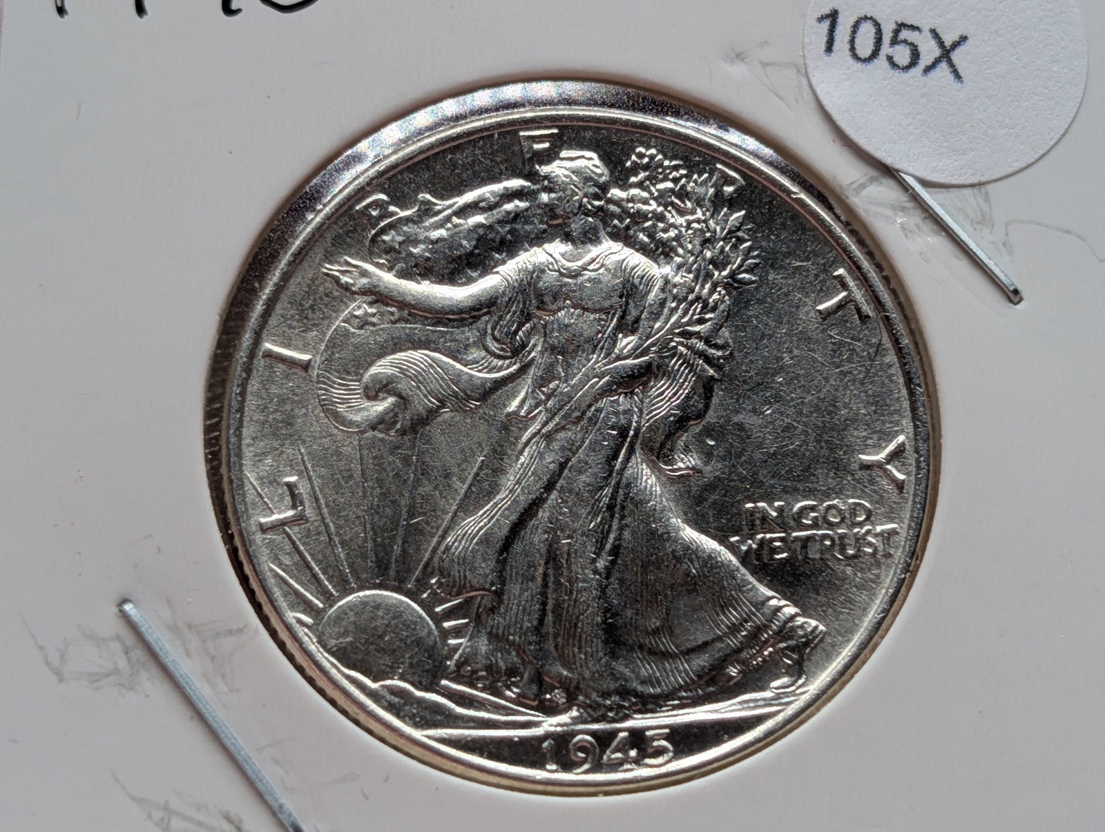 1945 Walking Liberty Half Dollar: 1945 Walking Liberty Half Dollar