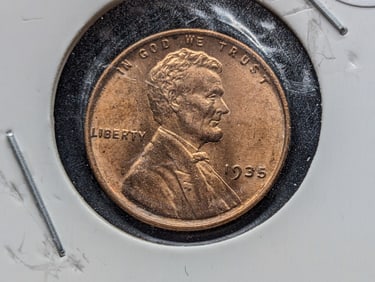 1935 Lincoln Wheat Cent w/Full Wheat Lines