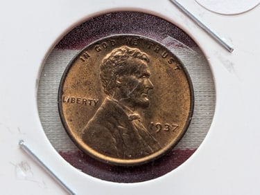 1937 Lincoln Wheat Cent