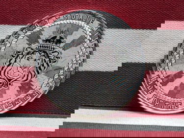 One Troy Ounce .9999 FINE SILVER Scottsdale Mint Designed Round- Ride for the Brand