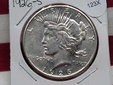 1926-S Peace Dollar