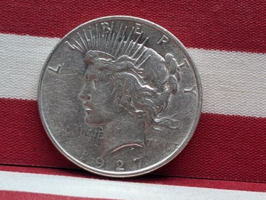 1927-D Peace Dollar