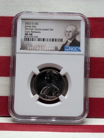 2023-D Jovita Idar Quarter - NGC MS68 *Early Release*