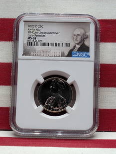 2023-D Jovita Idar Quarter - NGC MS68 *Early Release*: 2023-D Jovita Idar Quarter - NGC MS68 *Early Release*