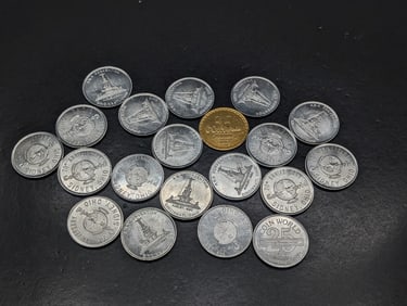 Grab Bag of Various Coin World Convention Tokens