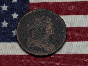 1801 Draped Bust Large Cent