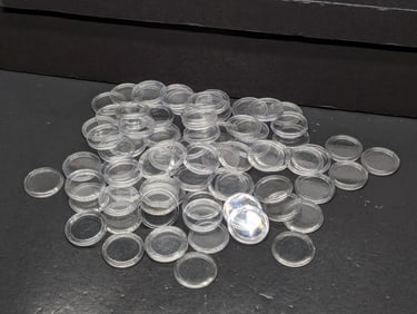 Bag of 70+ *EMPTY* Small Dollar Capsules