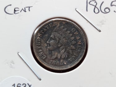 1865 Indian Head Cent