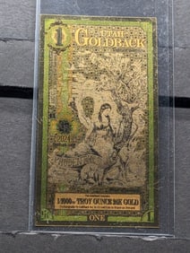 1/1000th Troy Oz. 24k PURE GOLD $1.00 2024 Utah Goldback
