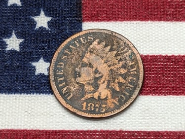1875 Indian Head Cent