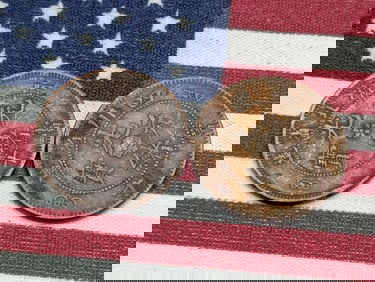 1902-1908 China-Szechuan10 Cash & 1903-1908 China-Beiyang 10 Cash