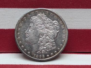 1892-CC Morgan Silver Dollar Key Date