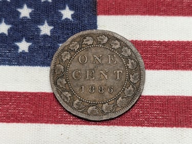 1886 Canada Large Cent