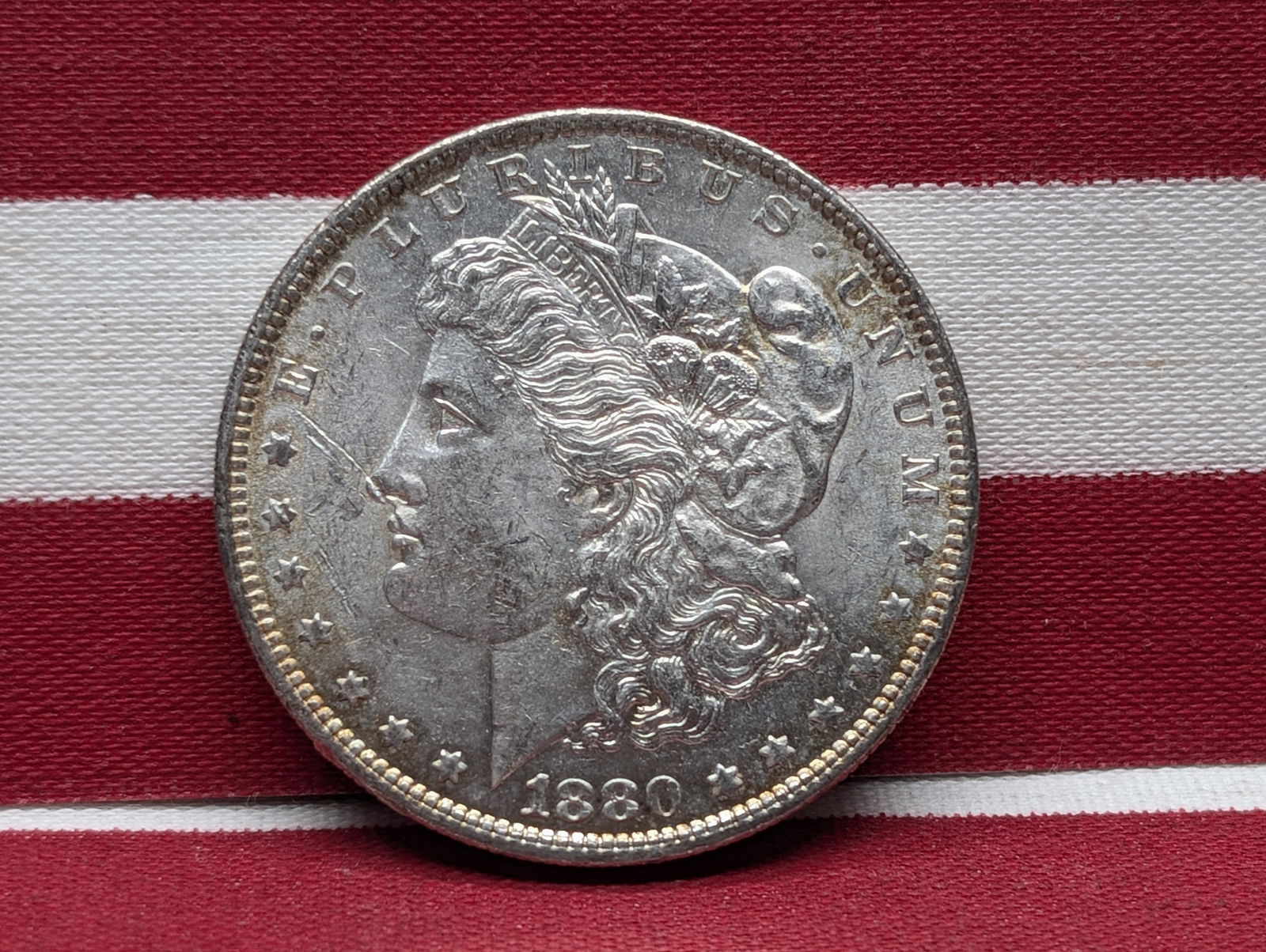 **UNC** 1880-O Morgan Silver Dollar (1 of 2)