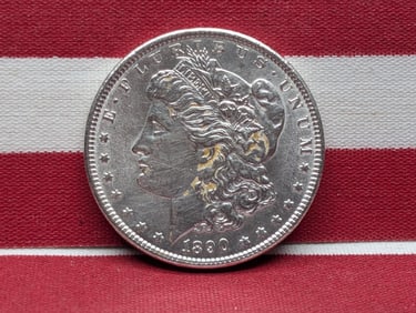 1890 Morgan Silver Dollar