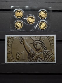Presidential Dollar Collection in Gem Proof Condition