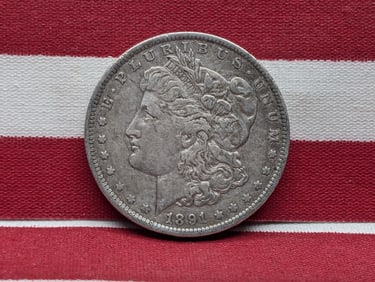 1891-O Morgan Silver Dollar **XF**