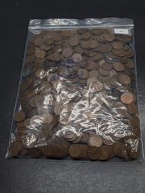 Bag of 1,000 Lincoln Wheat Cents