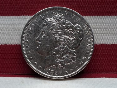 1887-O Morgan Silver Dollar