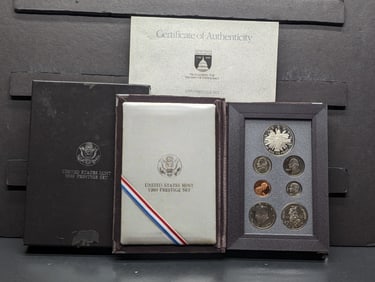 1989-S U.S. Prestige Set in OGP w/ COA - Congressional